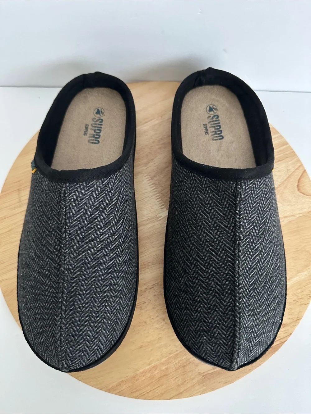 Deer Stags Wherever Mens Clog Slippers